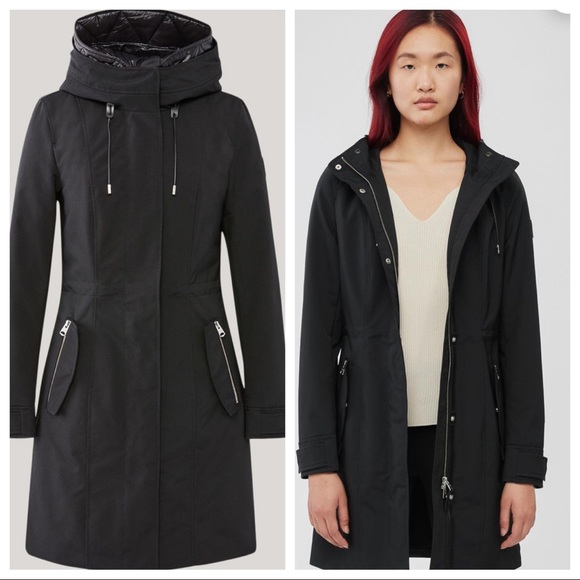 Mackage Katie Black Down Coat - Picture 2 of 2